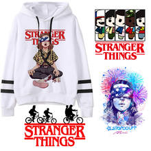 Stranger Things Season 3 Hoodie Women funny eleven Sweatshirts Kawaii Korean Oversized Harajuku Hip Hop Hooded female hoodies 2024 - buy cheap