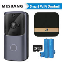 wifi video doorbell  door phone intercom battery Door bell ring camera wireless doorphone camera calling support TF card chime 2024 - buy cheap