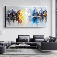 Abstract Graffiti Canvas Wall Art Canvas Painting Cityscape Modern Canvas Paintings Cuadros Wall Art Pictures for Home Art Decor 2024 - buy cheap