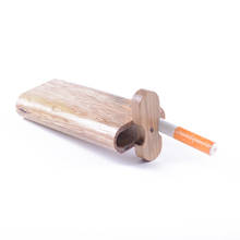 Soporte de madera para cigarrillos, tubo giratorio con tapa, Dugout, One Hitter 2024 - compra barato