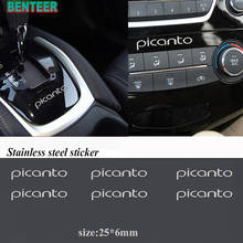 2pcs/5pcs/10pcs stainless steel car sticker For kia picanto 2024 - buy cheap