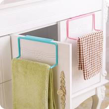 Kitchen Organizer Towel Rack Hanging Holder Cupboard Cabinet Door Back Hanger Towel Sponge Holder Storage Rack for Bathroom aug8 2024 - buy cheap