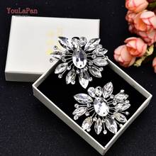 YouLaPan X11 2pcs Handmade Rhinestone Charms Shoe Buckle Wedding Shoe Clips for Women Bride High Heel Decoration Fast Delivery 2024 - buy cheap