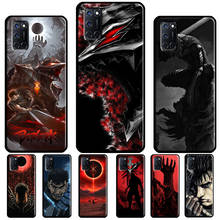 Berserk Guts Anime Cool para OPPO A1K A5S A15 A91 A31 A53 A9 A5 2020 F5 F7 Reno 4 Pro 2 Z A92 A52 A72 funda de teléfono 2024 - compra barato