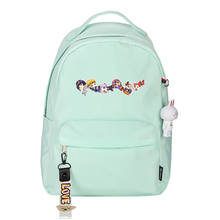 JoJo's Bizarre Adventure Anime School Bags Women Pink Bagpack Kawaii Travel Backpack Cute Bookbag Mochila Laptop Rugzak 2024 - buy cheap