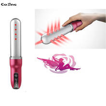 VIBRADOR ELÉCTRICO para terapia de luz roja, masajeador de estiramiento Vaginal y erosión Cervical ginecológica, 650nm 2024 - compra barato