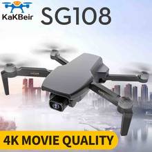 KaKBeir-dron SG108 4k HD 5G WiFi GPS Motor sin escobillas FPV 25 min vuelo rc distancia 1km rc quadcopter vs e68 2024 - compra barato