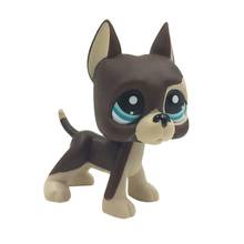 LPS-figuras de gatos y Cachorros para niños, juguetes de tienda de mascotas, perro real raro Gran Danés #817 BIS, colección de regalos 2024 - compra barato