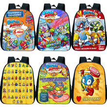 New Super Zings Series 6 Kids Backpack Children Cartoon Rucksack Superzings Kindergarten Bookbag Preschool Bags 12 Inch Mochila 2024 - buy cheap