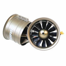 Motor sin escobillas con conductos de Metal para modelo de avión, piezas de Dron teledirigido, 90mm Pro, 12 hojas, 8s de rotación hacia dentro 2024 - compra barato