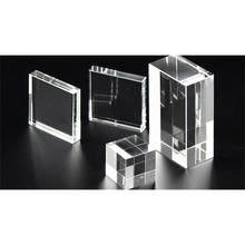 40x40x40mm Clear Square Brick Jewelry Display Block Frame Acrylic Brick Plexiglass Acrylic Solid Cubes Model Customized Size 2024 - buy cheap