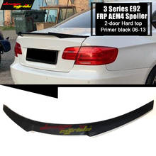 For BMW E92 Spoiler rear trunk wings M4 Style FRP Prime black E92 M3 2 Coupe 320i 330i 328i Coupe rear trunk wings Spoiler 06-13 2024 - buy cheap