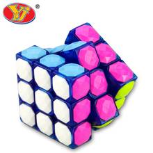 Куб Yongjun YJ карат алмазов 3x3x3, волшебный куб, головоломка, 3x3 Скорость Профессиональный Кубик Рубика от твист Cubo Magico, Обучающие Развивающие игрушки для детей DropShippins 2024 - купить недорого