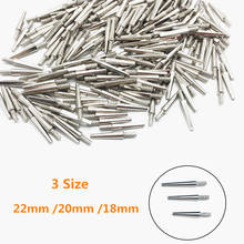 Os pinos do pino da liga de zinco dos pinos do laboratório dental 1000 pces 3 modelam 22mm,20mm, material dental de 18mm 2024 - compre barato