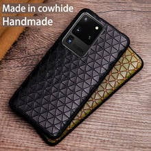 Leather Phone Case For Samsung Galaxy S20 Ultra S10e S8 S9 S7 Plus Note 8 9 10 Plus Case For Galaxy A8 A30s A50 A51 A70 A71 Case 2024 - buy cheap