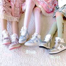 Harajuku Student Girl Low Help/high Top Princess Kawaii Women Shoes Japanese Sweet Lolita Shoes Cosplay Loli Platform Sneakers 2024 - buy cheap