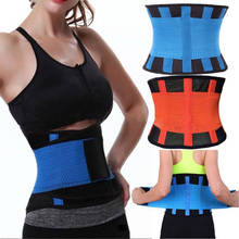 Moldeador de cintura para hombre y mujer, cinturón para el sudor, entrenador, recortador de gimnasio, moldeador de cuerpo, 5 colores 2024 - compra barato