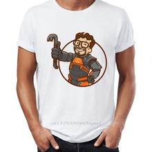 Мужские футболки Fallout Vault Guys, Забавные футболки с Гордоном фриманом, забавные игровые футболки 2024 - купить недорого