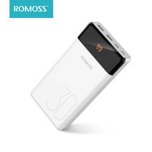 Romoss lt30 telefone power bank 30000mah usb tipo c 30000mah powerbank carregador de bateria externa poverbank para iphone 11 para xiaomi 2024 - compre barato