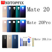 For Huawei Mate 20 Lite Battery Cover Back Glass Panel Rear Door Housing Case For Huawei Mate 20 Pro Battery Cover Mate20 Case 2024 - buy cheap