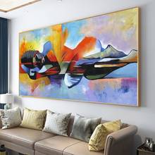 Watercolor Lord Buddha Abstract Canvas Painting Religious Posters and Prints Cuadros Wall Art Pictures for Living Room No Frame 2024 - buy cheap