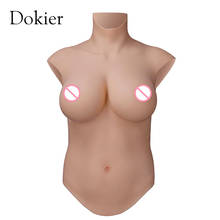 Dokier Large Size Silicone Breast Forms For Crossdresser No Oil Breast Forms For Female Transgender Cosplay Sissy Fake Boobs 2024 - buy cheap