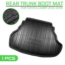 Car Floor Mat Carpet For Toyota Camry 2012 2013 2014 2015 2016 Rear Trunk Anti-mud Cover 2024 - buy cheap