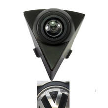 Câmera de logotipo da marca do veículo, visão frontal, ccd, logo da marca do veículo para vw passat golf polo tiguan jetta bora touareg 2024 - compre barato