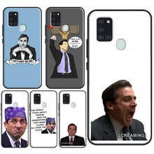 Michael Scott O Escritório Capa Samsung Galaxy A50 A70 A21S A20e M21 M31 A01 A11 A31 A51 A71 A10 A30 A40 A7 2018 2024 - compre barato