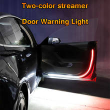 Led Car Openning Door Warning Lights Anti-collision Strobe Flashing safety lamp White&Red Streamer Atmosphere decoration lamp 2024 - buy cheap