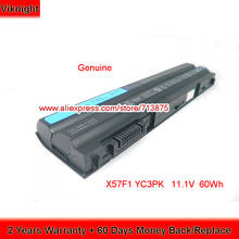 Bateria genuína x57f1 yc3pk, bateria para dell precisão m2800 e5430 e5520 e5530 e6420 2006-2009 laptop 312 v 60wh 2024 - compre barato