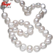 Trendy Design White Natural Baroque Cultured Pearl Choker Necklace for Women Party Gifts Fashion Jewelry Dropshipping FEIGE 2024 - buy cheap