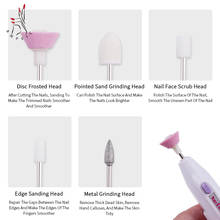 Portable Electric Nail Drill Machine Nail Art File Pen Grinding Burnishing Polisher Pedicure DIY Manicure Tools Kit Professional 2024 - buy cheap