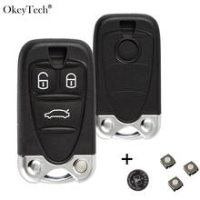 OkeyTech Car Remote Key Shell for Alfa Romeo 159 Brera Giulietta 3 Button Housing With Insert Blade Auto Key Fob Accessories 2024 - buy cheap