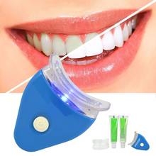 QIC Electric Dental Teeth Whiten Kit Including Battery Origins White LED Light Tooth Whiten Toothpaste Gel Whitener Oral Care 2024 - buy cheap