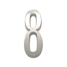 101mm Floating Modern House Number Satin Nickel Door Home Address Numbers for House Digital Outdoor Sign Plates 4 Inch. #8 2024 - buy cheap