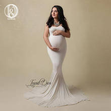 Don&Judy Maternity Dress Photography Long Pregnancy Dresses Elegant Pregnant Women Maxi Maternity Gown For Photo Shoot Prop 2024 - buy cheap
