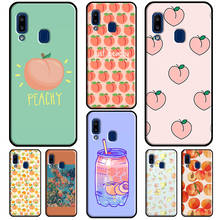 Pink Peaches Aesthetic For Samsung Galaxy A52 A72 A32 A12 A10 A40 A50 A70 A21S A20e A11 A31 A41 A51 A71 Phone Cover 2024 - buy cheap