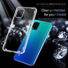 Para Xiaomi Mi 10 Lite 5G Mi10 Youth juventud 5G caso Nillkin naturaleza transparente de silicona suave funda trasera de TPU para Xiaomi Mi10 Lite 5G 2024 - compra barato