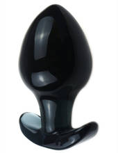 Black 66cm Huge Glass Butt Plug anal Vaginal  ball Dilatador Anal Plugs Dilator Prostate Massage Sex Toys for Couples Buttplug 2024 - buy cheap