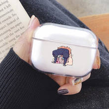 Inosuke-funda de TPU Hashibira Kimetsu no Yaiba para AirPods Pro, funda con Bluetooth para Airpod 3, accesorios para auriculares, piel 2024 - compra barato