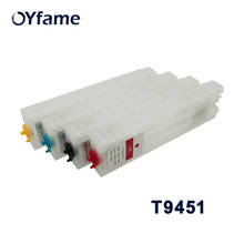 OYfame-cartucho de tinta T9451 t9441, kit de recarga con Chip ARC T9451, para impresora Epson WorkForce Pro, WF-C5290, C5790, C5210, C5710 2024 - compra barato