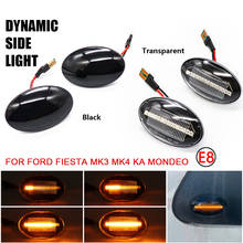 Indicador lateral Led dinámico, luz intermitente secuencial para Ford Fiesta III IV MK3 MK4 KA Mondeo I Transit Tourneo 2024 - compra barato