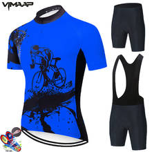 Camisetas de Ciclismo del equipo, Ropa de secado rápido, conjuntos de gel de babero 19D, uniformes de Ciclismo, Maillot, Ropa deportiva, novedad de 2021 2024 - compra barato