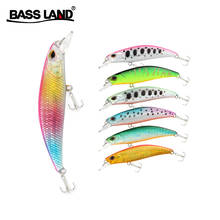 Bassland wobblers minnow isca artificial lures fishing lure hard bait sinking crankbait wobblers for sea bass Japan pesca 2024 - buy cheap