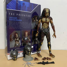 Lab Escape Fugitive Predator Action Figure NECA The Predator With Light-Up LED Mask Ultimate Action Figure Toys 21cm 2024 - buy cheap