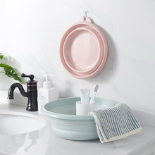 Foldable Bucket Portable Wash Basin Dishpan for Bathroom Kitchen Home Supplies Footbath Collapsible Home Merchandise 2024 - buy cheap