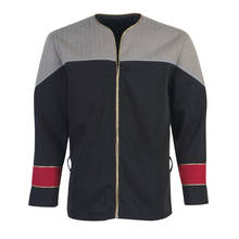 Disfraz de Star Trek First Contact para adultos, chaqueta de uniforme de almirante de la flota estelar Nine Nemesis, para Halloween 2024 - compra barato