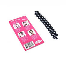 Herramienta de trenzado de cabello francés para mujer, gancho de rodillo trenzado con giro mágico para el cabello, accesorios para hacer moños 2024 - compra barato