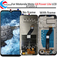 Original For Motorola Moto G8 Power Lite LCD Touch Screen Digitizer For Moto G8 Power Lite Display with Frame XT2055-1 XT2055-2 2024 - buy cheap